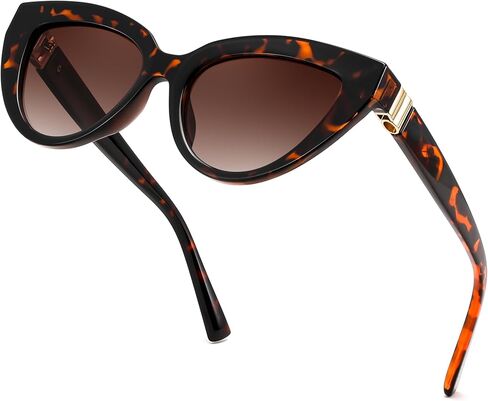 FEISEDY Cat eye Sunglasses with Polarized and UV400 Protection for Women, Retro Stylish for Driving Fishing and Party B0428 in Kuwait