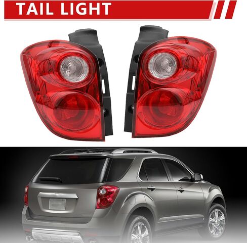 Tail Light Assembly Compatible With 2010 2011 2012 2013 2014 2015 Chevy Equinox Left Driver Side Brake Rear Lamp Taillights Rear Lights in Kuwait