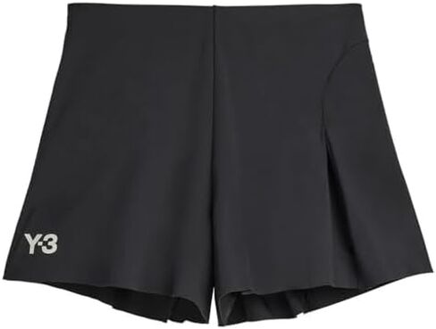 adidas Y-3 Women's Tennis PRO Match Slim FIT Shorts, Black, Small in Kuwait