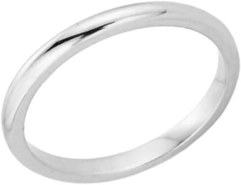 Claddagh Gold High Polish 925 Sterling Silver Baby Ring in Saudi Arabia