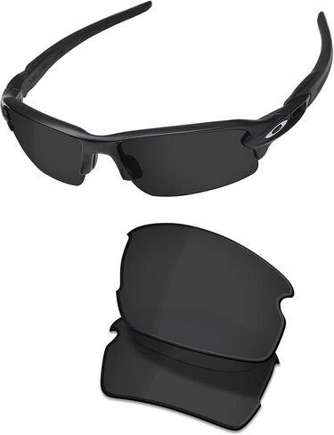 OSharp Replacement Lenses for Oakley Flak XS OJ9005-59mm Sunglasses - UV Protection & Perfectly Fit in Saudi Arabia