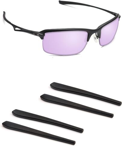Soft Silicone Anti-Slip Replacement Ear Socks Compatible with Oakley Wiretap OO4071 Sunglass in Saudi Arabia