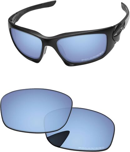 عدسات بديلة لـ Oakley Scalpel OO9095/Scalpel Asian Fit OO9134 - ملاءمة دقيقة، مقاومة للأشعة فوق البنفسجية ومقاومة للصدمات in Kuwait
