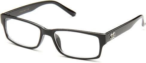 Newbee Fashion - Simple Sleek Squared Fashion Eye Glasses Clear Lens Frames for Women and Men Cosplay Accessories in Saudi Arabia
