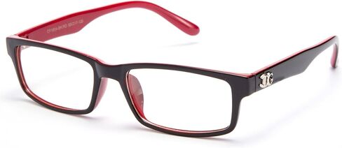 Newbee Fashion - Simple Sleek Squared Fashion Eye Glasses Clear Lens Frames for Women and Men Cosplay Accessories in Saudi Arabia