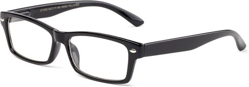 Newbee Fashion - Simple Sleek Squared Fashion Eye Glasses Clear Lens Frames for Women and Men Cosplay Accessories in Saudi Arabia