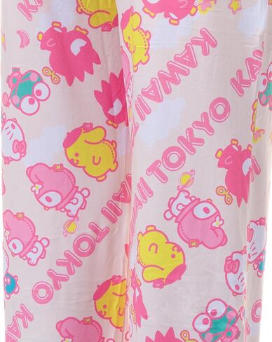 سروال بيجامة نسائي من Sanrio Hello Kitty & Friends، جزء سفلي للنوم من Kawaii Lounge in Kuwait