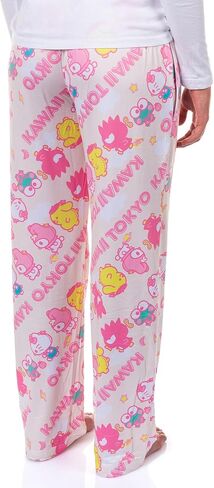 سروال بيجامة نسائي من Sanrio Hello Kitty & Friends، جزء سفلي للنوم من Kawaii Lounge in Kuwait