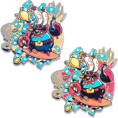SpongeBob SquarePants Blind Bag Mystery Enamel Pin | Krusty Porthole Series | Officially Licensed Nickelodeon | Zen Monkey Studios in Kuwait