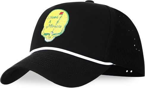 Funny Skull 2026 Dad Golf hat for Men I Need A Miracle Embroidery Baseball Cap in Saudi Arabia