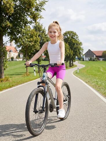 Ruisita 16 Pack Girls Biker Cartwheel Shorts Toddler Under Dress Dance Short for Kids in Kuwait