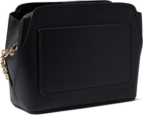 Calvin Klein Hailey Micro Pebble Triple Compartment Chain Crossbody in Kuwait