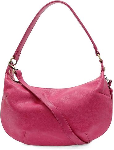 Joy Susan Yvette Expandable Zip Hobo Crossbody Vegan Leather Shoulder Bag in Kuwait