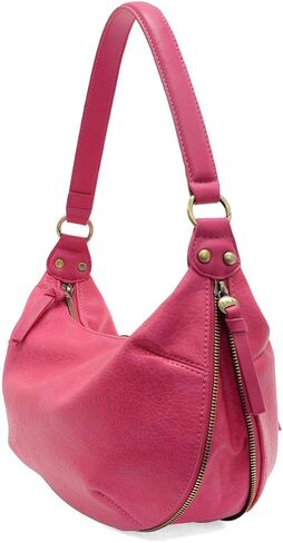 Joy Susan Yvette Expandable Zip Hobo Crossbody Vegan Leather Shoulder Bag in Kuwait