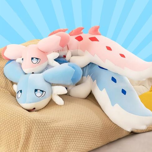 OSOCU 60 Inch Pink Chillet Plush Toys - Giant Soft Figure Doll - Huggable Stuffed Animal Plushies - Furry Stuffed Animal Pillow Gifts for Kids Girlfriend in Kuwait