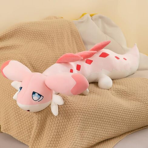 OSOCU 60 Inch Pink Chillet Plush Toys - Giant Soft Figure Doll - Huggable Stuffed Animal Plushies - Furry Stuffed Animal Pillow Gifts for Kids Girlfriend in Kuwait