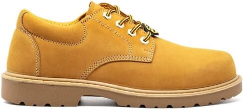 ZANCO Men's 4" Leather Work Shoes/Oxford/Outdoor Hiking Shoes with Light Weight Flexible Outsole in Saudi Arabia