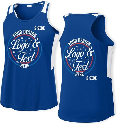 Personalized Women’s Track & Field Racing Singlet Custom Name & Image Team Sportswear in Kuwait