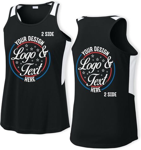 Personalized Women’s Track & Field Racing Singlet Custom Name & Image Team Sportswear in Kuwait