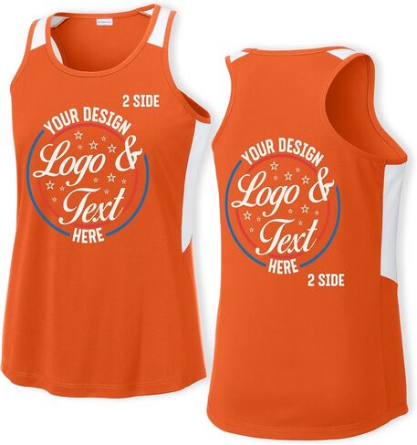 Personalized Women’s Track & Field Racing Singlet Custom Name & Image Team Sportswear in Kuwait