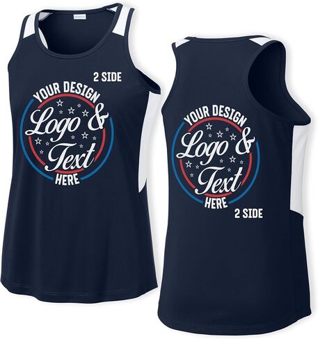 Personalized Women’s Track & Field Racing Singlet Custom Name & Image Team Sportswear in Kuwait
