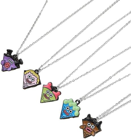 5 Pieces Friendship Necklaces, Best Friend Pizza Pendant Necklace Necklace in Saudi Arabia