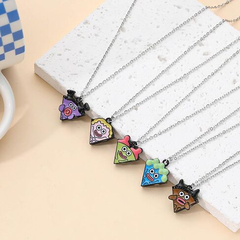 5 Pieces Friendship Necklaces, Best Friend Pizza Pendant Necklace Necklace in Saudi Arabia