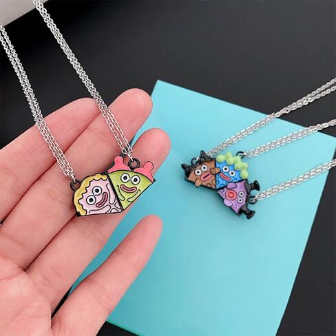 5 Pieces Friendship Necklaces, Best Friend Pizza Pendant Necklace Necklace in Saudi Arabia