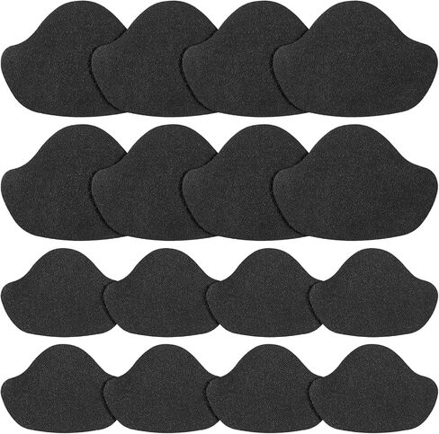 16PCS Shoe Heel Repair Patches for Holes, Self-Adhesive Leather Shoe Hole Repair Kit Heel Cushion Grip Pads Inside Sneaker Protector Kit for Boots Sport Mesh Leather Shoes in Kuwait