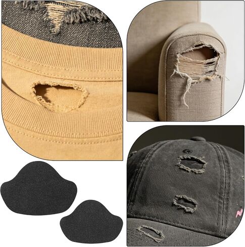 16PCS Shoe Heel Repair Patches for Holes, Self-Adhesive Leather Shoe Hole Repair Kit Heel Cushion Grip Pads Inside Sneaker Protector Kit for Boots Sport Mesh Leather Shoes in Kuwait