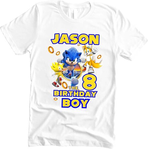 Personalized Soni Birthday Shirt, Custom Name and Age | Handmade, Family Matching Shirts, Birthday Party in Kuwait