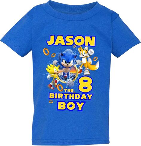 Personalized Soni Birthday Shirt, Custom Name and Age | Handmade, Family Matching Shirts, Birthday Party in Kuwait