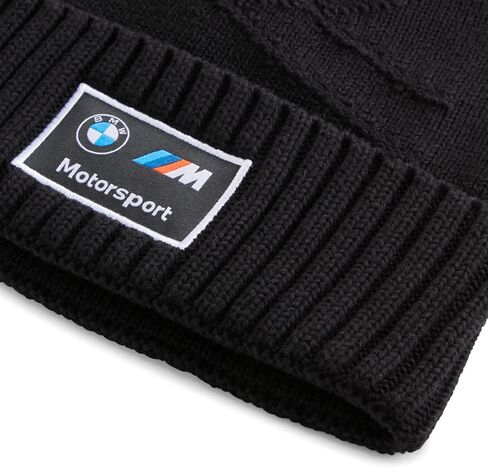 PUMA Mens Bmw M Motorsport Classic Cuff Beanie Casual - Black in Kuwait