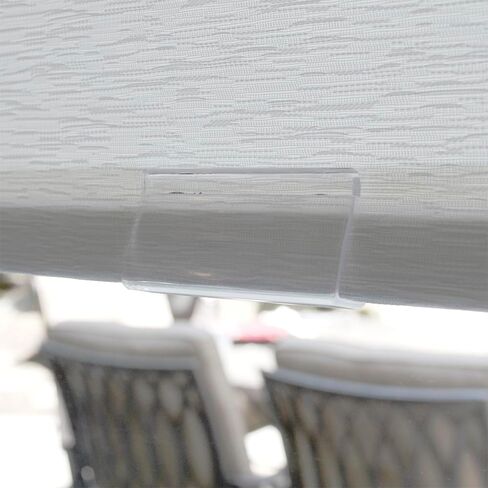 Cordless Light Filtering Roller Shade for Windows - 29" W x 72" L - White, Over 2,000 Custom Sizes Starting at 29.97, Woven Fabric, Seamless Free-Stop Push & Pull Blinds by Lumino in Saudi Arabia