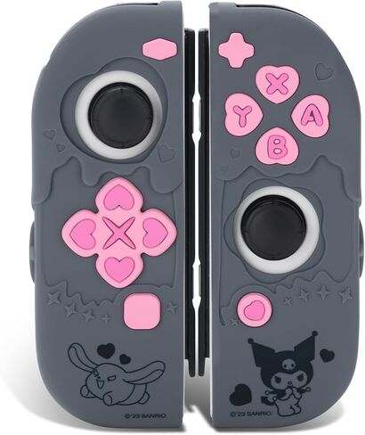 Switch Joy Con Controller Skin,Soft Silicone Protective Cover Case,Cute Anti-Scratch Protective Case for Nintendo Switch/OLED Joy Con in Kuwait