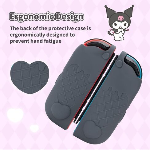 Switch Joy Con Controller Skin,Soft Silicone Protective Cover Case,Cute Anti-Scratch Protective Case for Nintendo Switch/OLED Joy Con in Kuwait