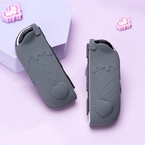Switch Joy Con Controller Skin,Soft Silicone Protective Cover Case,Cute Anti-Scratch Protective Case for Nintendo Switch/OLED Joy Con in Kuwait