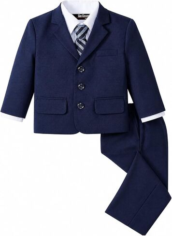 Gino Boys Navy Blue Suit Set from Baby to Teens in Kuwait