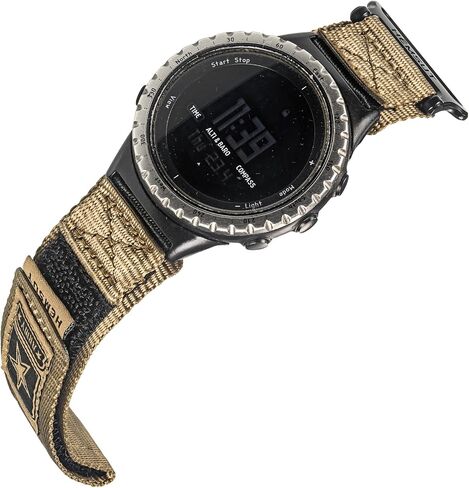 HEMSUT Nylon Watch Band Compatible with Suunto Core (SS014993000, SS013331000, SS018816000, SS013337000), Breathable Hook & Loop Strap in Saudi Arabia
