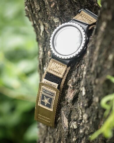 HEMSUT Nylon Watch Band Compatible with Suunto Core (SS014993000, SS013331000, SS018816000, SS013337000), Breathable Hook & Loop Strap in Saudi Arabia