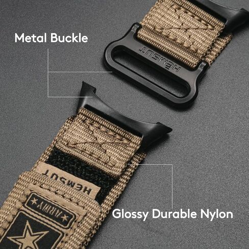 HEMSUT Nylon Watch Band Compatible with Suunto Core (SS014993000, SS013331000, SS018816000, SS013337000), Breathable Hook & Loop Strap in Saudi Arabia