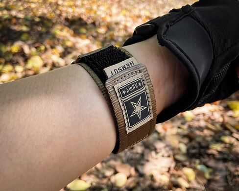 HEMSUT Nylon Watch Band Compatible with Suunto Core (SS014993000, SS013331000, SS018816000, SS013337000), Breathable Hook & Loop Strap in Saudi Arabia