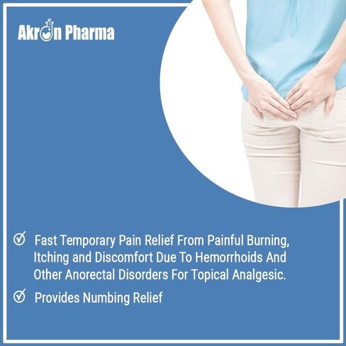 Dibucaine 1% Ointment 2 Oz. (56 gm) by Akron Pharma in Saudi Arabia