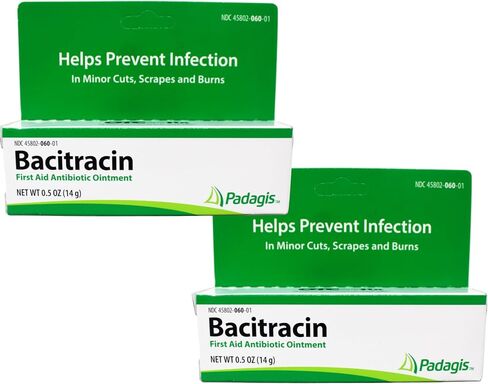 Bacitracin First Aid Ointment 0.5 Ounce (Pack of 2) in Saudi Arabia