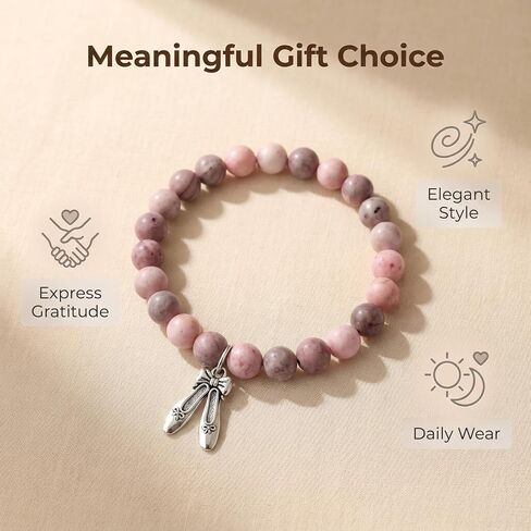 Dance Teacher Gifts Thank You Dance Teacher Appreciation Bracelet Gifts for Women in Saudi Arabia