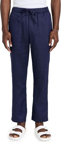 Frescobol Carioca Men's Oscar Linen Chinos in Saudi Arabia