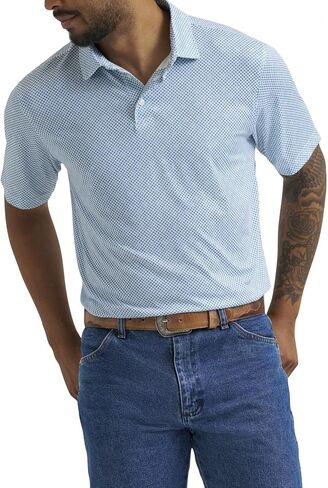ATG Mens Short Sleeve Performance Polo in Saudi Arabia