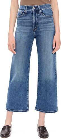 Madewell Women's The Wide Leg Crop Jeans in Kuwait