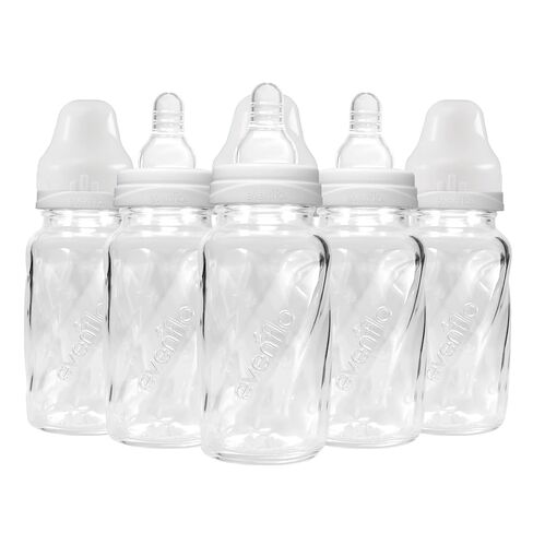 Evenflo Feeding Classic Glass, Twist Bottles, 4 Oz, 6 Bottles. in Saudi Arabia