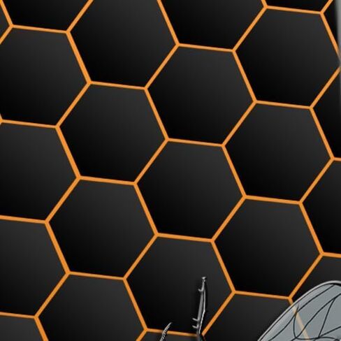 Three Rooker Animal Ties Mens Honey Bee Necktie Pollinator Tie for Men Honeycomb Neckties in Kuwait